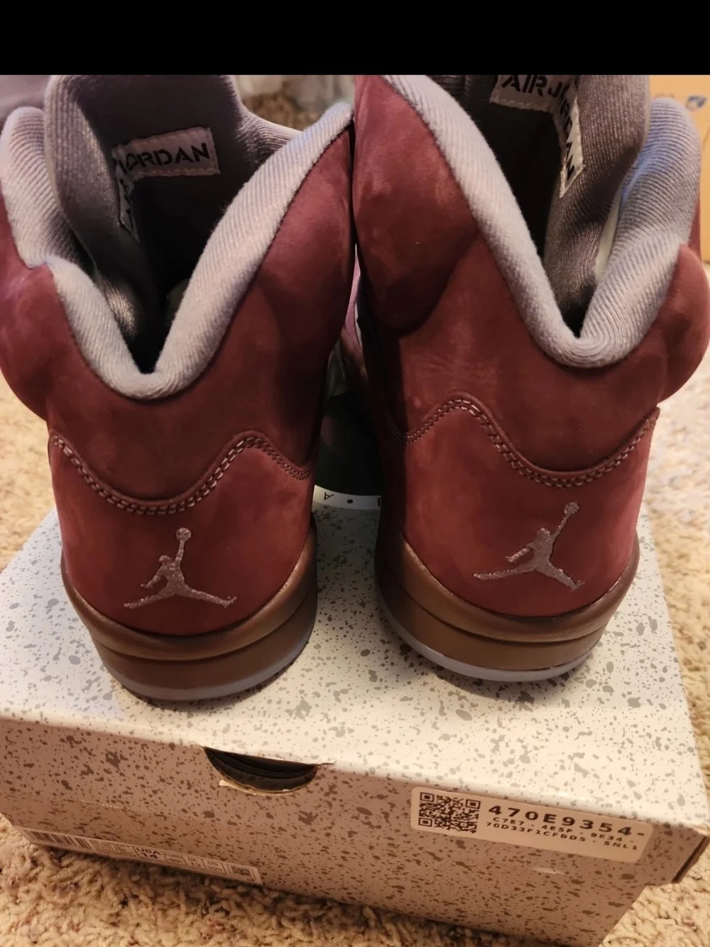 Air Jordan 5 Retro SE 2023 Burgundy, Size 14 - New In Box